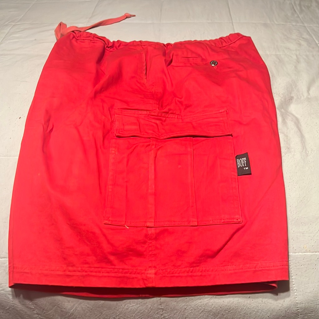 Red Khaki Boff Pants